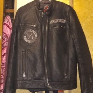 Affliction Fast&Furious Leather Jacket